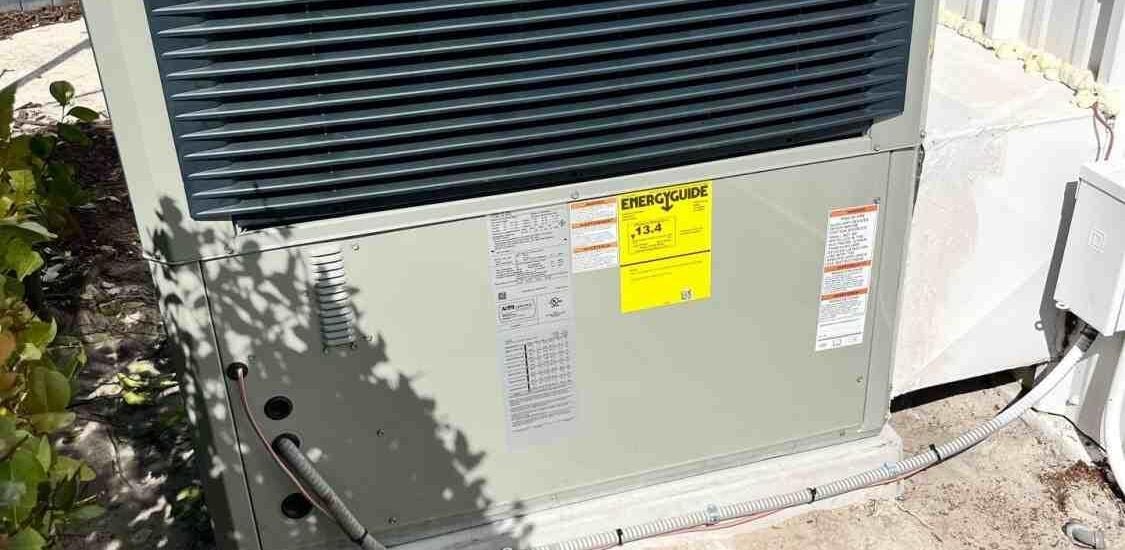 Completed AC replacement project by Always Be Cooling in Southwest Florida